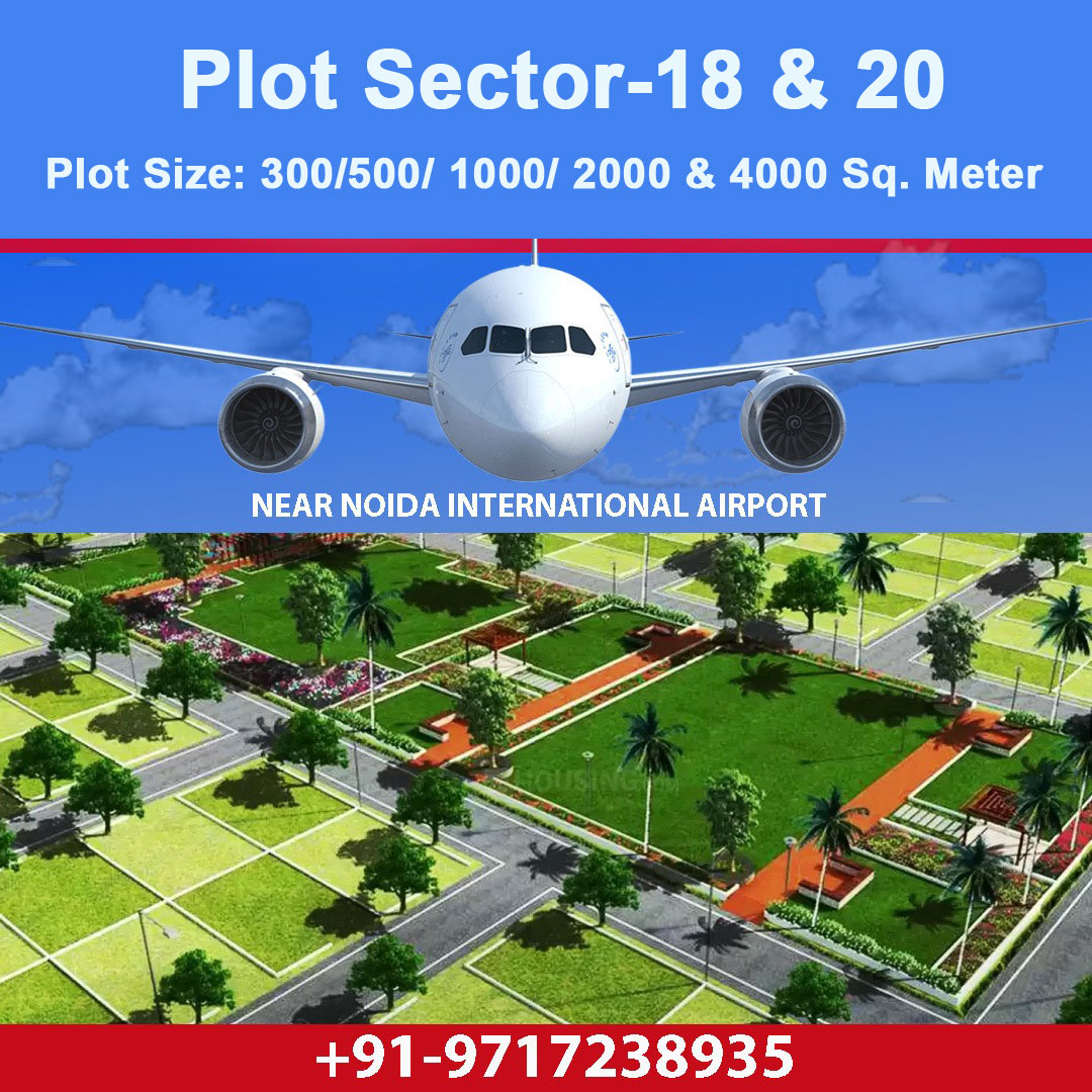 Plot in jewar air port 